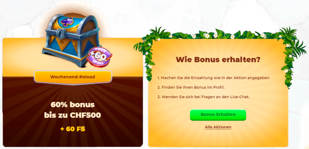 Bonus ohne einzahlung bei WinLegends